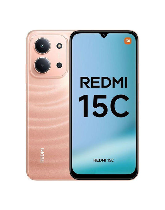 Xiaomi Redmi 15C (2025) 8+8GB 256GB 4G Dual Sim Smart Phone + TPU Clear Case Free - Twilight Orange