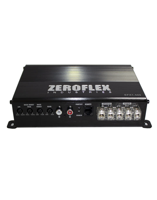 Zeroflex EFX1.500 1 x 500rms @ 1ohm Car Micro Amplifier