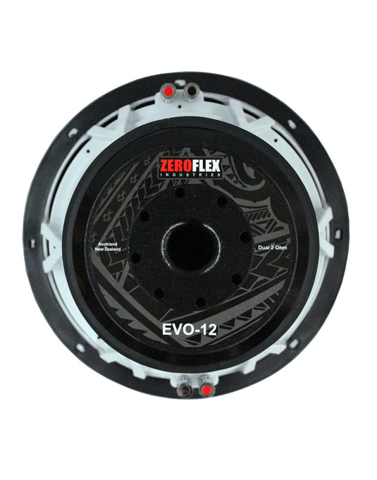 Zeroflex EVO-12 12-inch 1500W RMS Dual 4ohm Car Subwoofer