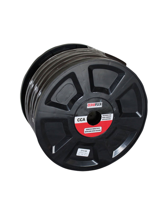 Zeroflex Power Cable Roll 2/0 Gauge (70mm) 15M -ZF015B - Black