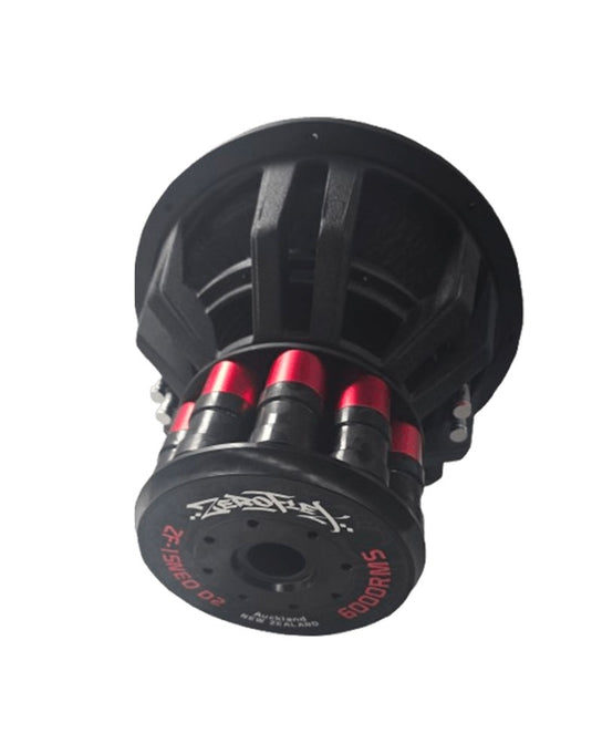 Zeroflex ZF-152NEO 15'' D2 6000RMS Neo Car Subwoofer - Black