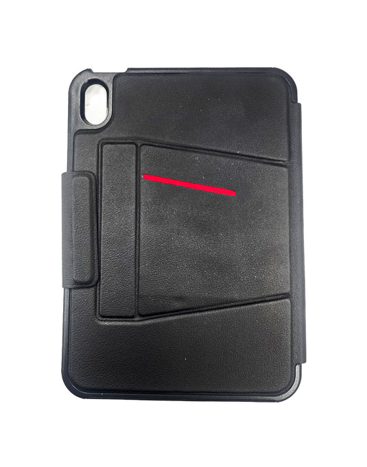 iPad Mini 6 /Mini 7 Shockproof Rugged Flip Case - Black