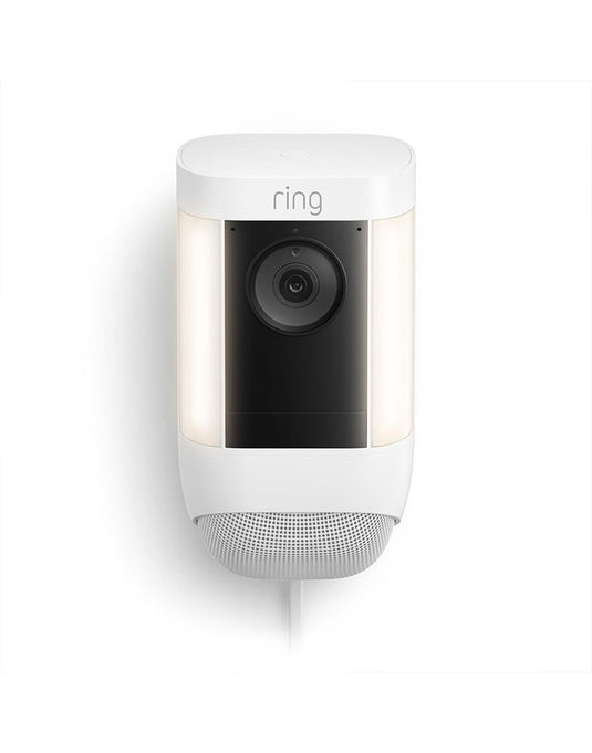 Spotlight Cam Pro Plug In White - TechCrazy