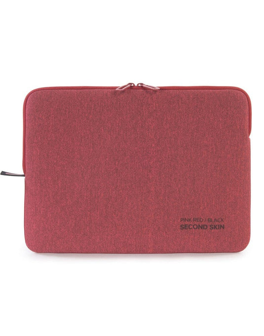 Tucano Melange Second Skin Sleeve for 13.3-14 Inch Laptops - Red - TechCrazy