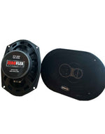 Load image into Gallery viewer, Back View of Zeroflex 6x9&quot; 3-Way Coaxial Car Speaker 120W RMS EFX693 (Pair)
