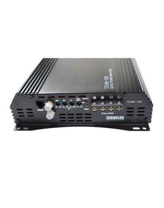 Zeroflex Team 12K Mono Car Amplifier 12000rms 1ohm Mono - TechCrazy