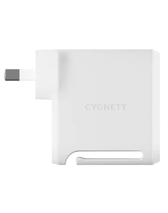 Cygnett PowerMaxx 70W Dual Port GaN Wall Charger - White - TechCrazy