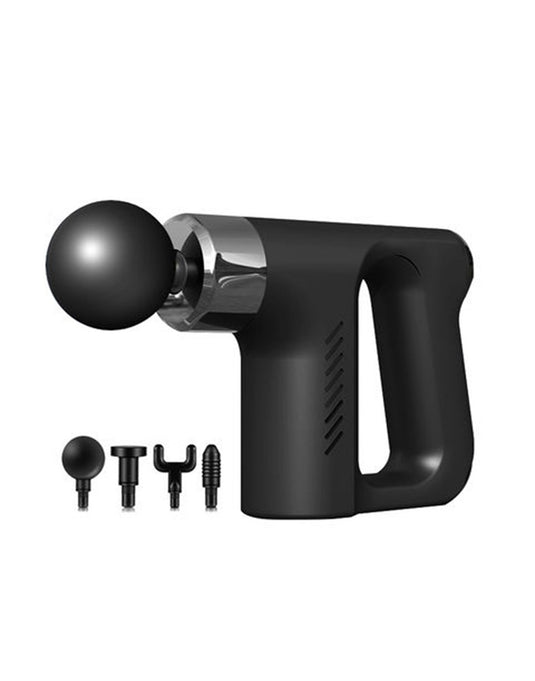 Mini Massage Gun + 4 Massaging Heads - TechCrazy