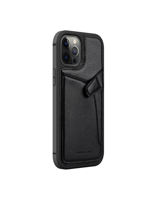 Nillkin iPhone 12 Pro Max Aoge Leather Case Black - TechCrazy
