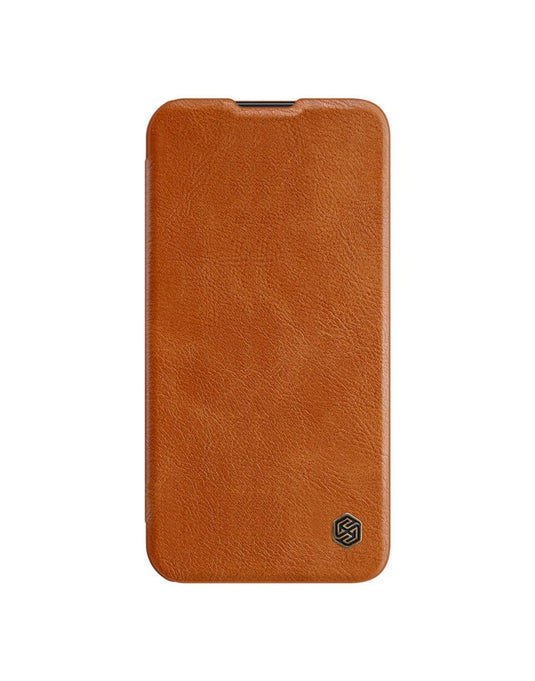 Nillkin iPhone 13 Pro Qin Leather Case - TechCrazy
