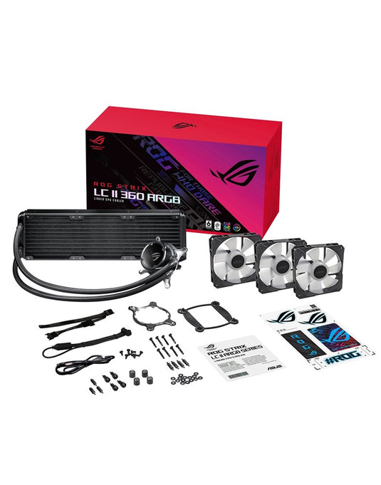 Asus ROG STRIX LC II 360 ARGB ALL IN ONE COOLER - TechCrazy
