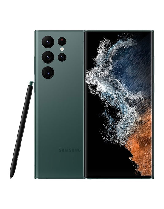 Front and Back View of Samsung Galaxy S22 Ultra 256GB 5G Single Sim