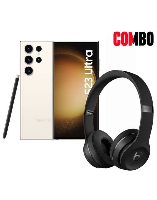 Samsung Galaxy S23 Ultra 5G 8GB 256GB (Pre-Owned) + Beats Solo 3 Wireless Headphones (Brand New)
