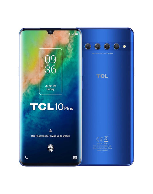 TCL 10 Plus 6GB 64GB Dual Sim 4G Smartphone + Free Case