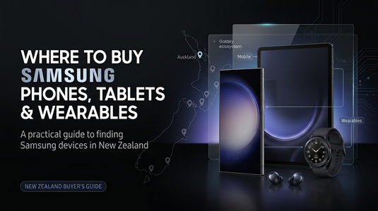 Where to Buy Samsung Phones, Tablets & Wearables in New Zealand