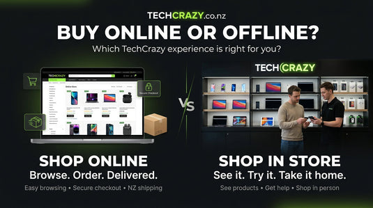 Is It Better to Buy Online or Offline at TechCrazy?