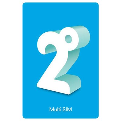 2 Degrees Standard /Micro Sim Card