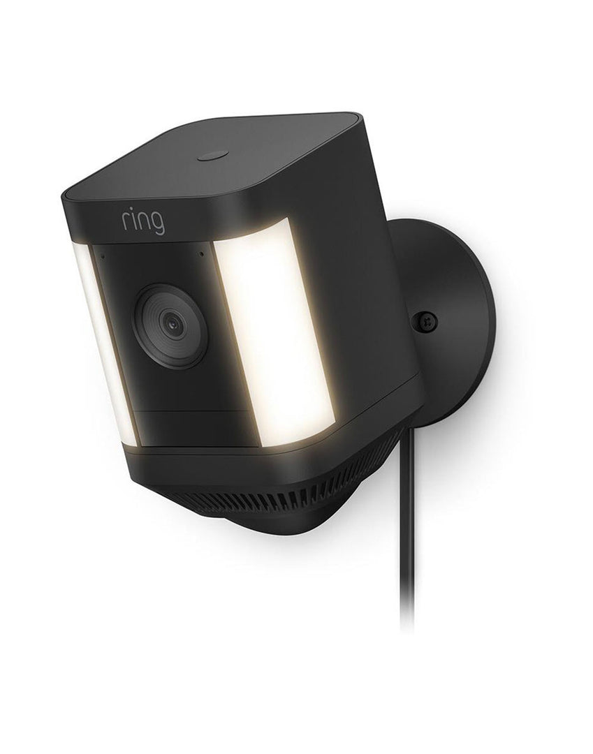 Spotlight Cam Plus Plug In Black