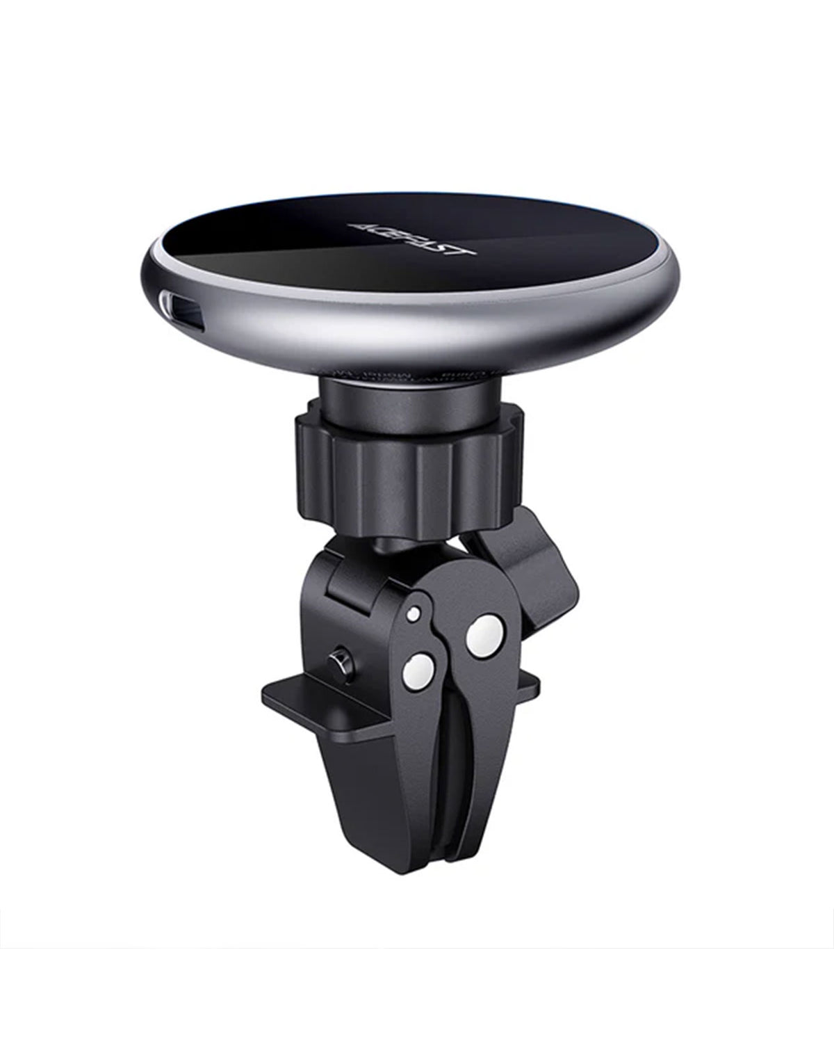 ACEFAST 15W Magnetic Wireless Charging Air Vent Phone Holder w/ Blue Ring Light (D3)