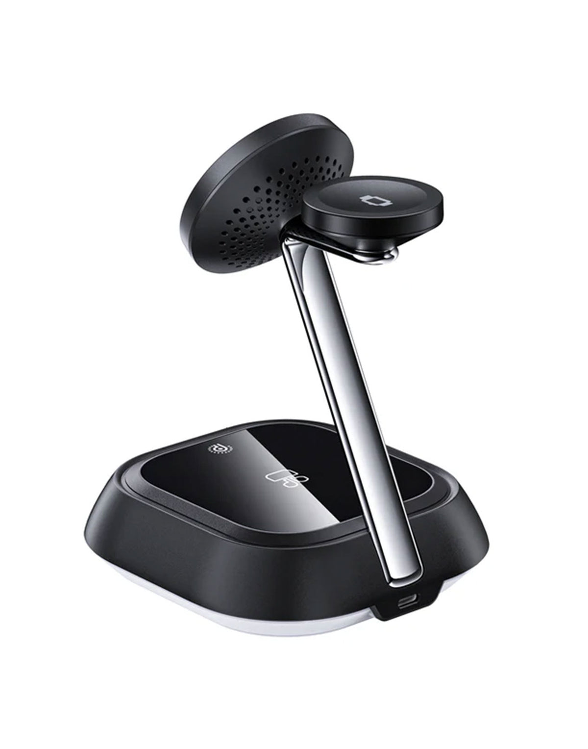 ACEFAST 20.5W Premium 3-in-1 Magnetic Wireless Charger w/ Stylish Ambient Light (E16) - Black