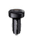 ACEFAST 66W 3-Port Super Fast Car Charger W/ 2 x USB-C + UAB-A, Zinc Alloy Body (B3)