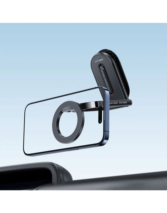ACEFAST Premium Magnetic Phone Holder for Windshield & Dashboard w/ Ring Shape N52 Strong Magnet, Multi Way Adjustable (D54)