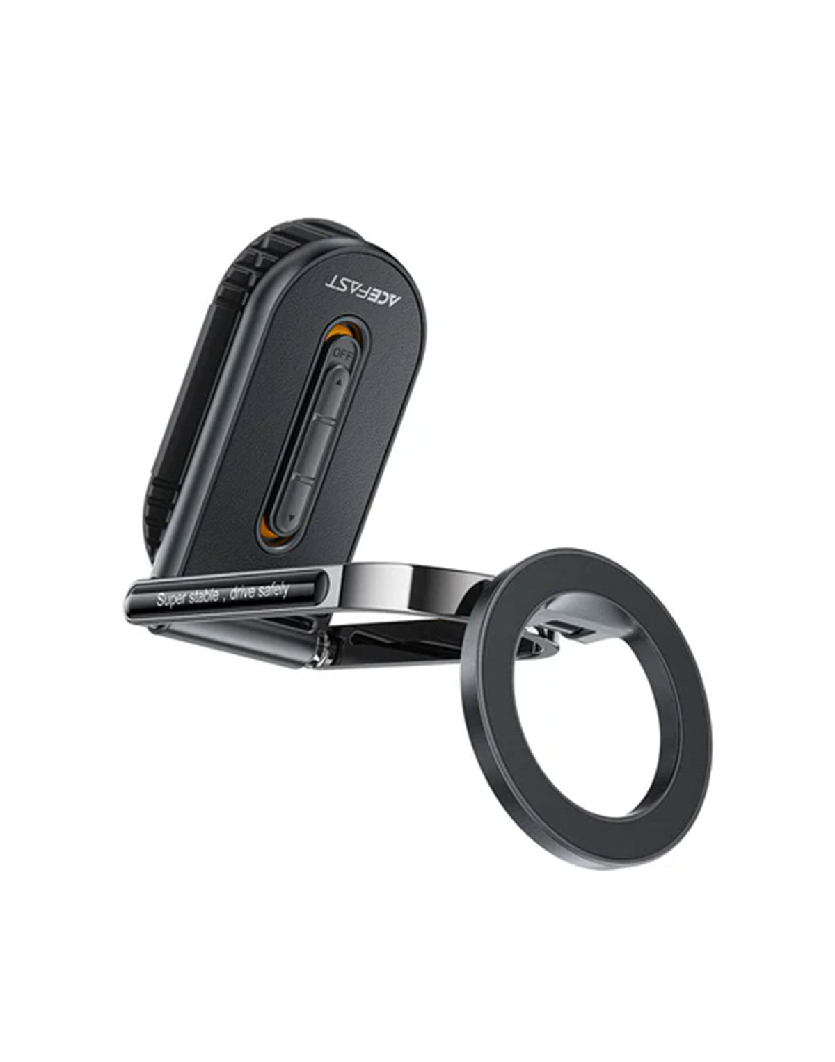 ACEFAST Premium Magnetic Phone Holder for Windshield & Dashboard w/ Ring Shape N52 Strong Magnet, Multi Way Adjustable (D54)