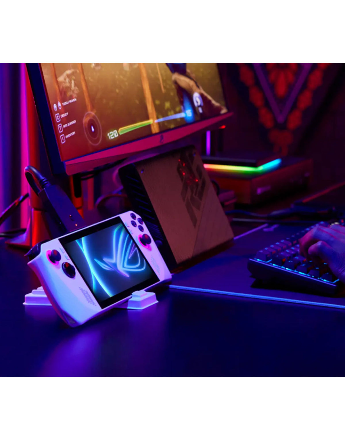 ASUS ROG Ally (2023) 7-inch 16GB 512GB Handled Held Gaming Console (Ex Display Unit New Unit)