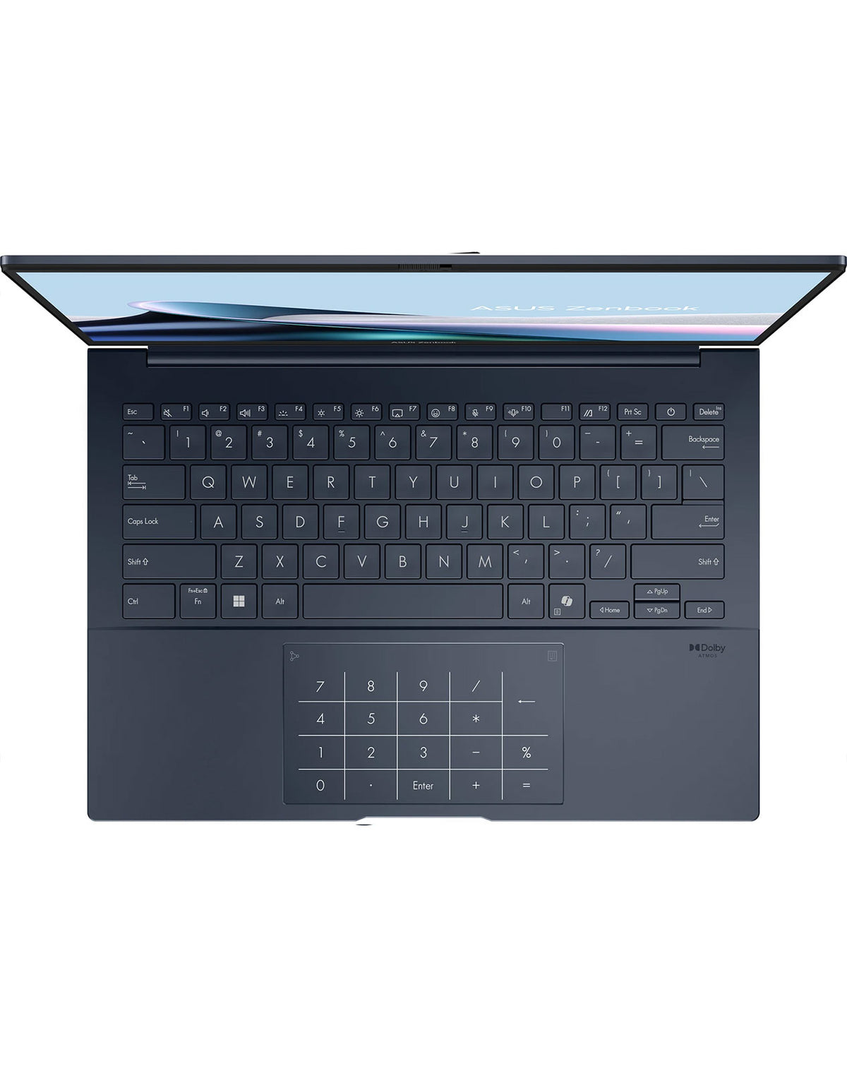 ASUS Zenbook 14 OLED 14-inch Intel Core Ultra 7 32GB 1TB Windows 11 Home Laptop - Ponder Blue