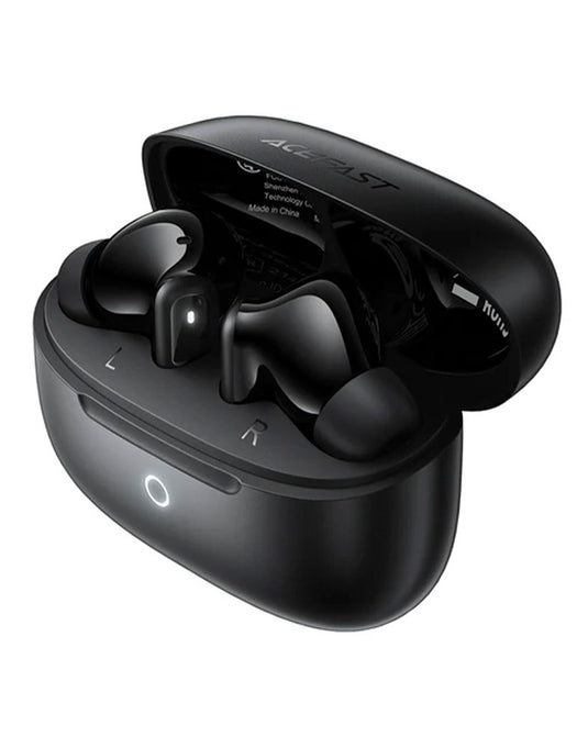 Acefast Bluetooth Earbuds Low-Latency Gaming Mode, AI Clear Calls, IPX4 Waterproofing (W7) - Black