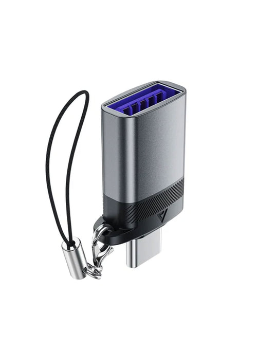 Acefast High-Speed USB-A to USB-C OTG Adapter, 10GBPS Data Sync & Charging Dongle (J7)
