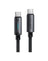 Acefast LED Illuminated Nylon Braided Aluminum Alloy Fast Charging Cable (C19) USB-C to USB-C