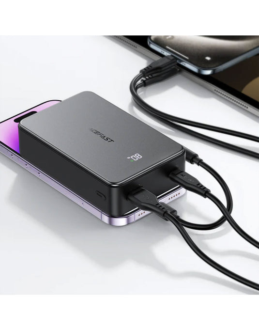 Acefast Power Bank 22.5W PD+QC 20000mAh (M29) - Black (Brand New)