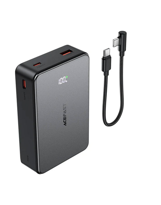 Acefast Power Bank 22.5W PD+QC 20000mAh (M29) - Black (Brand New)