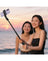 Acefast 1.05m Selfie Stick with Drop-to-Open Tripod | Portable Aluminum Stand with Bluetooth Remote (E42) - Black