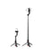 Acefast 1.05m Selfie Stick with Drop-to-Open Tripod | Portable Aluminum Stand with Bluetooth Remote (E42) - Black