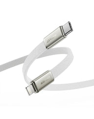 Acefast Ultra-Thin Flat Nylon Braided Fast Charging Cable (C24) Lightning to USB-C (PD 30W)
