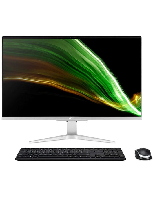 Acer 27" i5 8GB-RAM 128GB-SSD + 1TB HDD Nvidia MX130 2GB-Win10 Home All in One PC With Keyboard & Mouse (As New- Pre-Owned) - TechCrazy