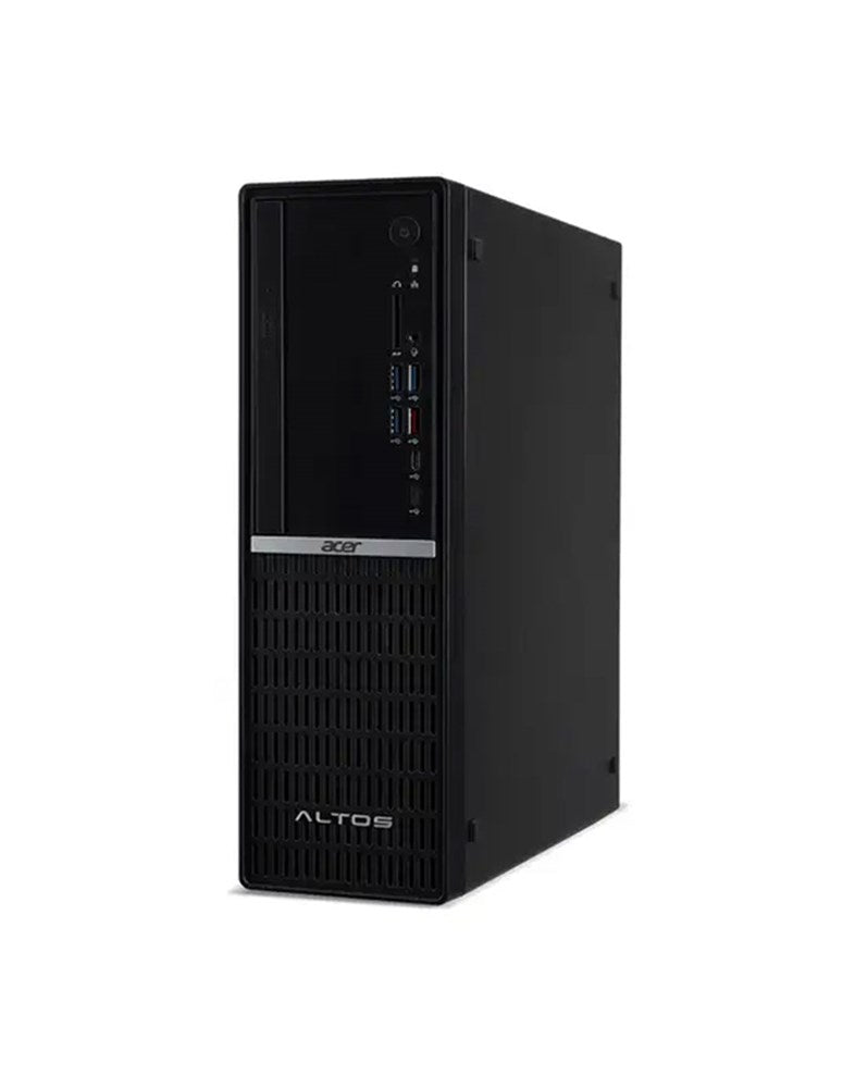 Acer Altos P10 F8 i3 12th Gen 8GB 256GB Windows 11 Home Desktop PC With Keyboard & Mouse - Black (Very Good - Pre-Owned)