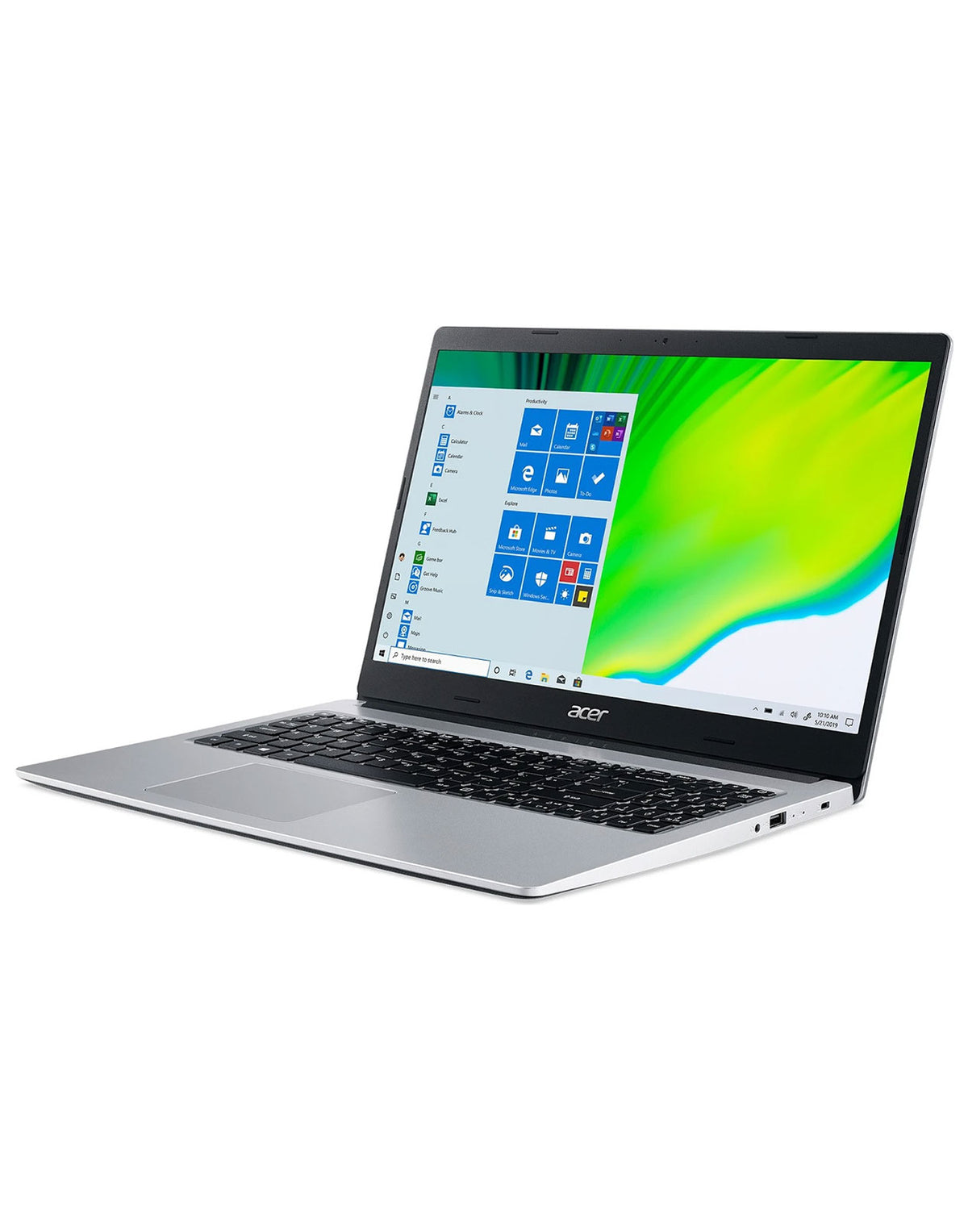 Acer Aspire 3 14-inch AMD Ryzen 3 8GB 256GB Windows 11 Home Laptop - Silver