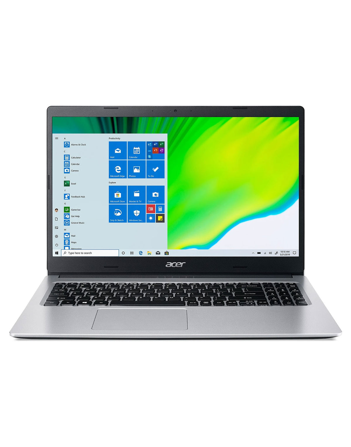Acer Aspire 3 14-inch AMD Ryzen 3 8GB 256GB Windows 11 Home Laptop - Silver