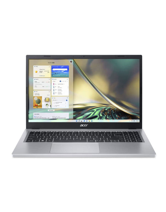 Acer Aspire 3 15.6 inch i3 8GB 256GB @1.80GHz Windows 11 Home Laptop - Silver