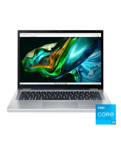 Acer Aspire 3 Spin 14-inch i3-N305 8GB 256GB @1.80GHz Windows 11 Pro Notebook - Silver (Very Good Pre-Owned)
