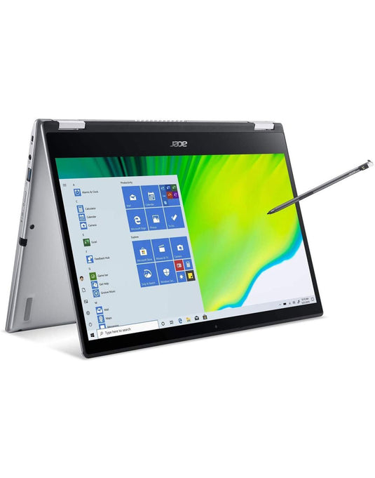 Acer Spin SP314-54N 14-inch i5 10th Gen 8GB 256GB @1.00GHz Windows 11 Home 2 in 1 Touch Screen Laptop