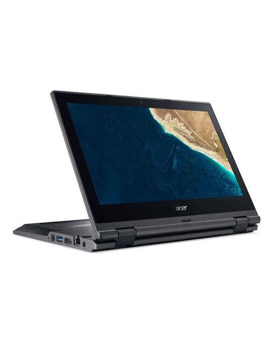 Acer TravelMate B118-M 11.6-inch Intel Pentium Silver N5000 4GB 128GB @1.10GHz Windows 11 Pro Touch Screen Laptop - Shale Black