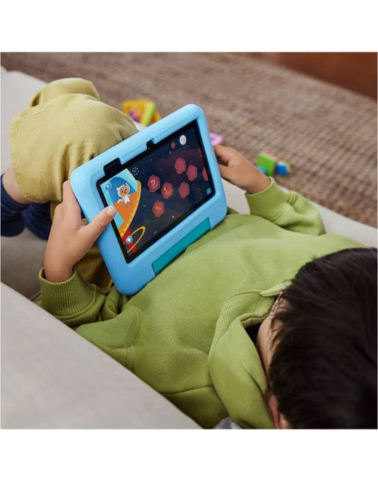 Amazon Fire 7 (2023) 16GB Kids Tablet - Blue