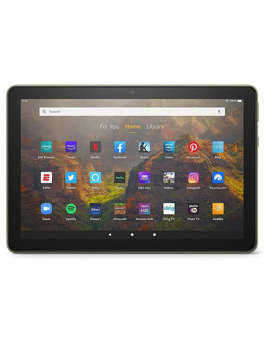 Amazon Fire HD 10 (2021) 10.1-inch 3GB 32GB Smart Tablet Alexa - Olive (As New-Refurbished)