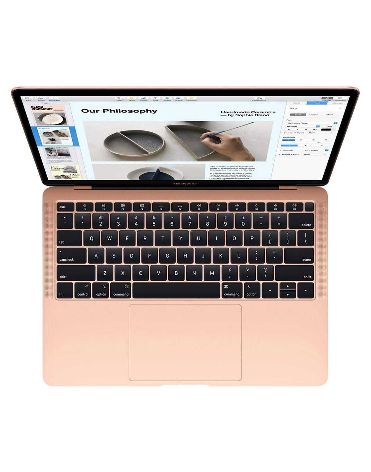 Apple MacBook Air (2018) 13.3-inch i5 8GB 128GB @1.60GHz - Rose Gold