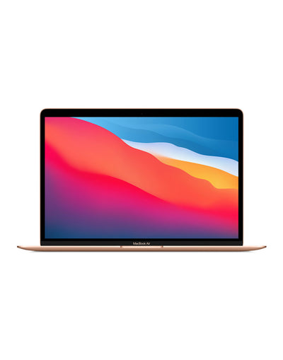 Apple Macbook Air (2020) 13.3-inch M1 Chip CPU-8 Cores/GPU 7-Cores 8GB 256GB - Gold (Good Pre-Owned)