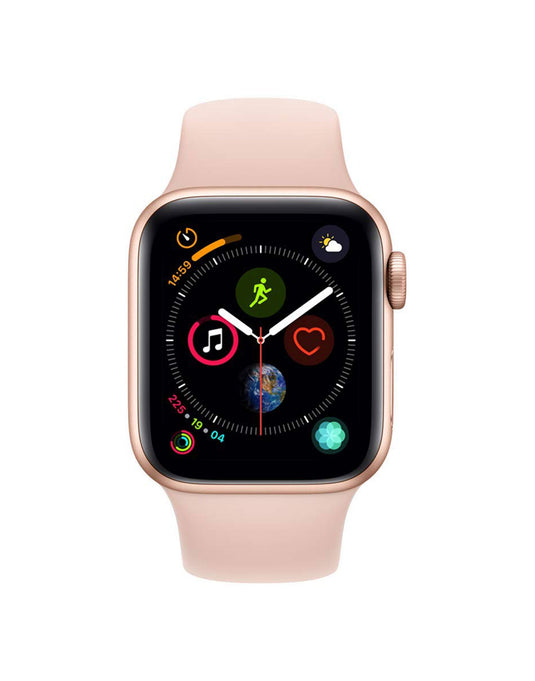 Apple Watch Series 6 Aluminum 40MM GPS Black Band - Gold